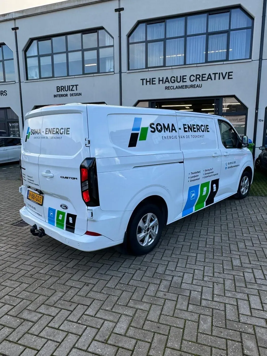 Bestelbus Soma Energie: Groot pakket — Ford Transit Custom